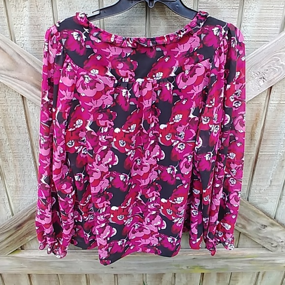 Ana A New Approach Women’s Floral Blouse B1 - Picture 5 of 5